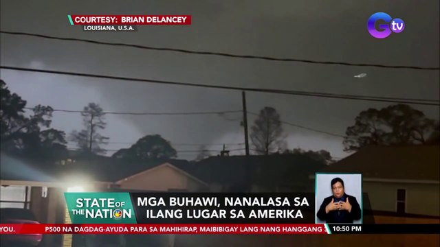 Mga buhawi, nanalasa sa ilang lugar sa Amerika | SONA