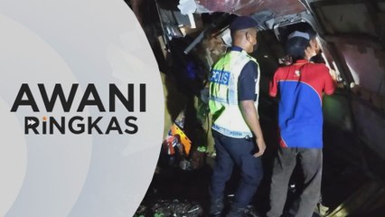 AWANI Ringkas: Pemandu bas ekspress terbabas di Plus ditahan | Kes positif global 130 juta