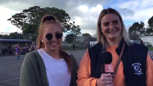 Warrnambool Standard Nirranda fans Shannara Drake and Jessie Couch