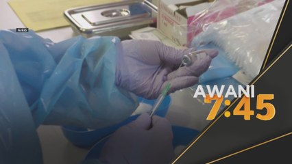 Vaksin COVID-19 | 279,023 individu lengkap dua dos suntikan