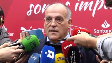 Tebas advierte: "Ya están trabajando en un nuevo concepto de Superliga que nuevamente será un fracaso"