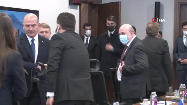 İçişleri Bakanı Soylu Avrupa Konseyi heyetini kabul etti