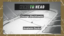Chicago Blackhawks At Anaheim Ducks: First Period Moneyline