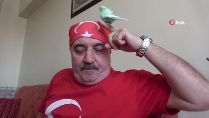 Bu kuş "Muhsin Başkan ruhun şad olsun" diyor