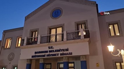 Bodrum Belediyesi açıklama: "Şikayet üzerine incelemeye geldiler"