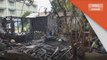 Kebakaran | Lima pondok pelajar madrasah hangus terbakar