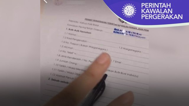 Siasatan | Polis siasat salah guna borang rentas negeri