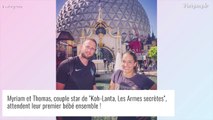 Koh-Lanta : Myriam enceinte de Thomas, grande annonce en photo pour le couple !