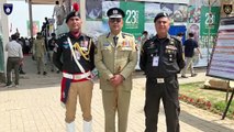 DIG SECURITY DR. MAQSOOD AHMED VISITED PARADE GROUND ISLAMABAD TO VIEW PAKISTAN DAY PARADE-2022