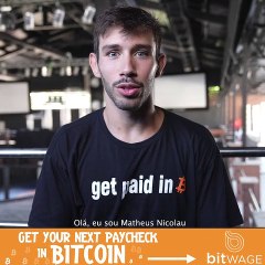 Nicolau sobre cobrar su sueldo en bitcoins.