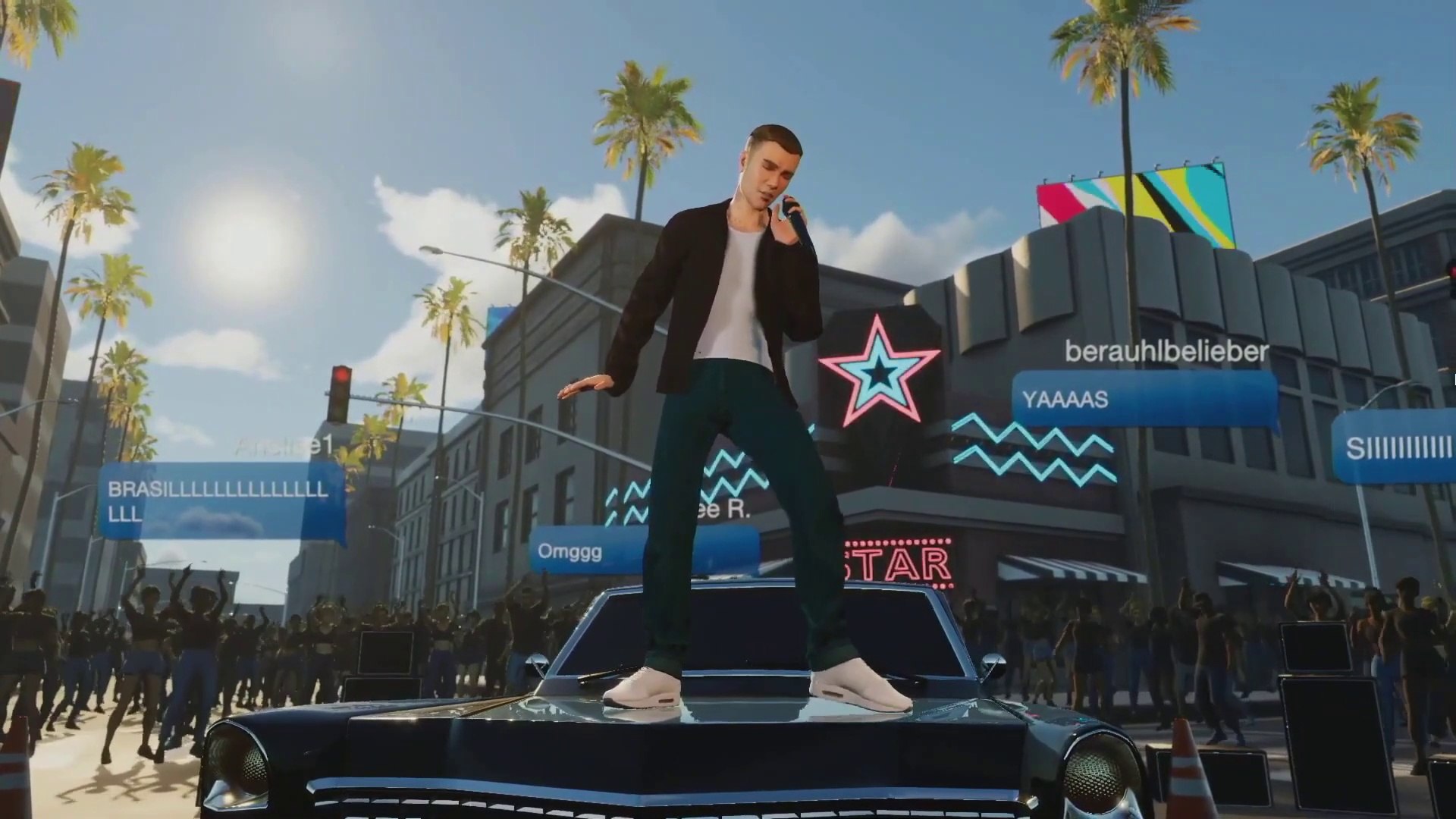 Justin Bieber - Somebody (Live From The Metaverse Virtual Concert