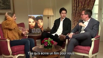 La Face Cachée de Margo - Interview Louane, John Green et Nat Wolff VOST