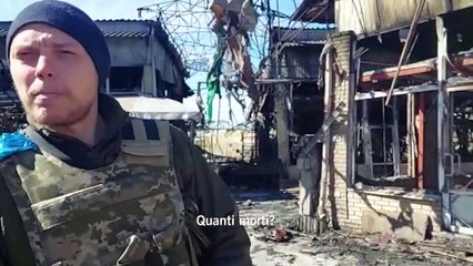 Nel mercato distrutto di Kharkiv: "I russi stanno cercando di affamarci"