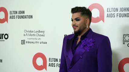 Adam Lambert at 30th annual Elton John Aids Foundation Academy Awards Viewing Party