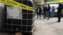Bursa'da depolama tankından sızan kimyasal madde sokağa döküldü, panik yarattı
