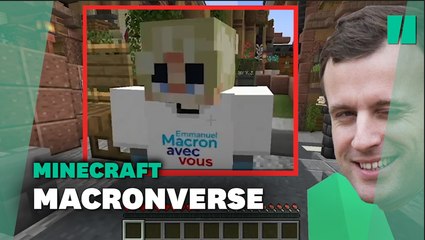 Présidentielle: On a testé la campagne de Macron sur Minecraft
