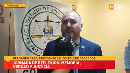 Jornada de Reflexion Memoria, Verdad y Justicia