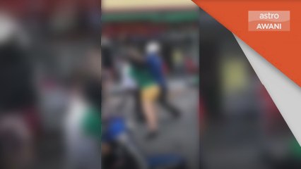 Isu Pembayaran | Dua lelaki ditahan gaduh luar restoran