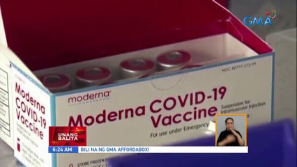 Moderna, hihilingin sa US FDA na aprubahan ang kanilang COVID-19 vaccine para sa mga batang edad 5 pababa | UB