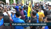 Solar Langka! Sopir Truk di Balikpapan Mengantre 3 Hari di Depan SPBU