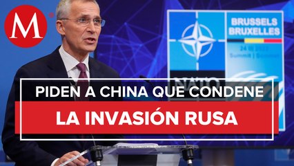 OTAN prepara despliegue en 4 de sus países y llama a China a no apoyar a Rusia