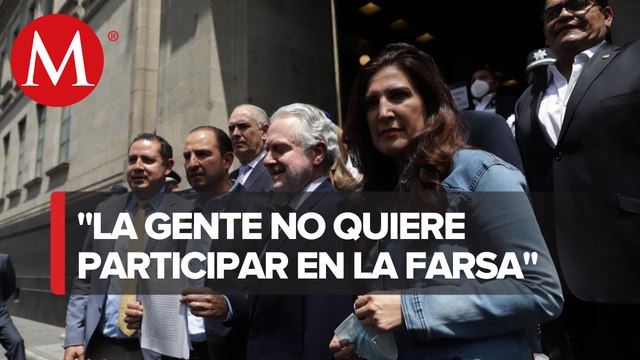 Va Por México impugna en SCJN reforma que permite a funcionarios promover revocación