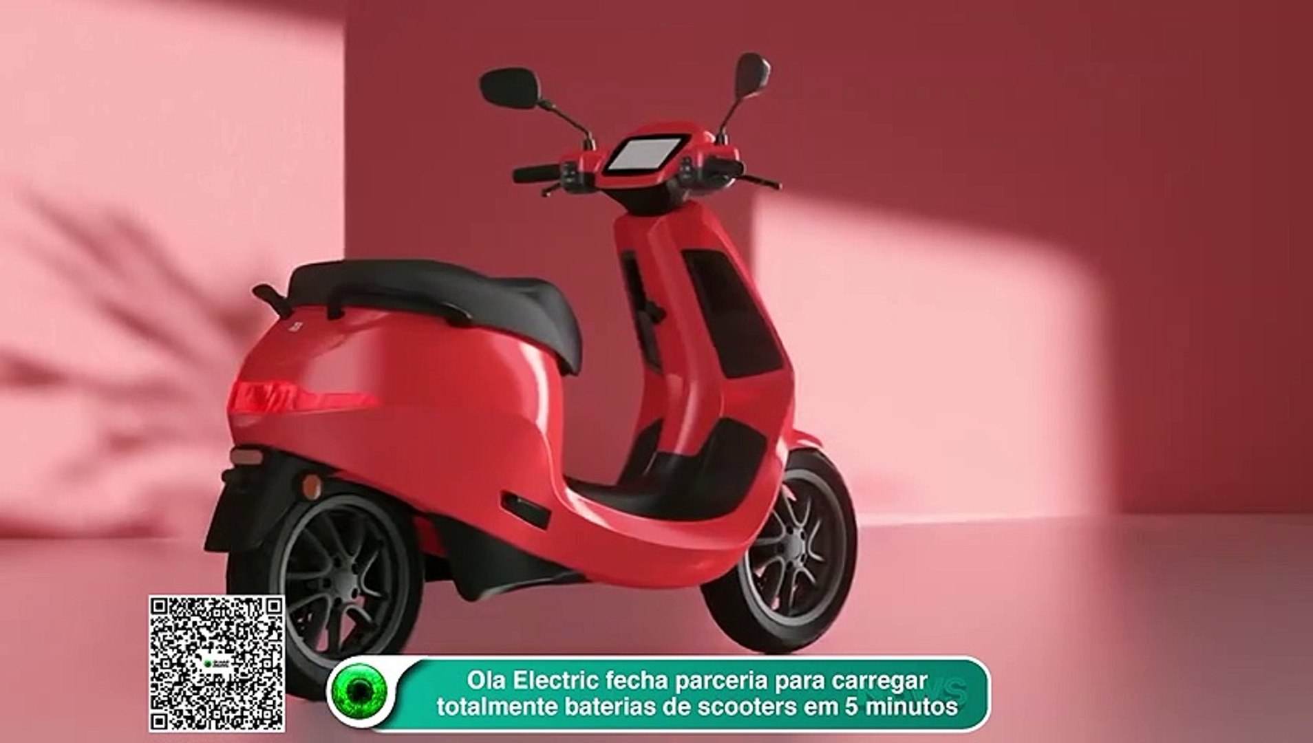 Ola Electric fecha parceria para carregar totalmente baterias de scooters em  5 minutos - Vídeo Dailymotion