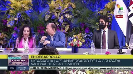 Nicaragua conmemora el 42 aniversario de la Gran Cruzada Nacional de Alfabetización