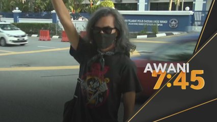 Isu Hina Permaisuri | Fahmi Reza dibebaskan dengan jaminan polis