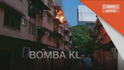 Flat Terbakar | Lelaki tinggal seorang diri ditemukan rentung