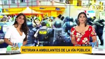 Breña: ambulantes y fiscalizadores se enfrentaron en operativo de desalojo en la vía pública
