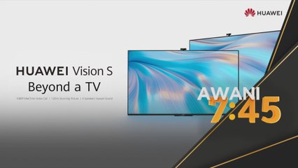 Huawei Vision S | 'Beyond A TV': Siri ini lengkap dengan sistem IOT
