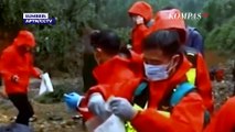 Momen Kotak Hitam Pesawat China Eastern Airlines yang Jatuh di Pegunungan Ditemukan