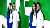 Sonam Kapoor ने blue पैंट सूट में flaunt किया Baby Bump,Anand Ahuja संग आईं नजर | FilmiBeat