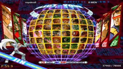 Marvel vs Capcom 2: New Age of Heroes - royskrull vs X-MEN