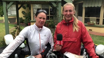 Warrnambool Standard: Cycling tourists