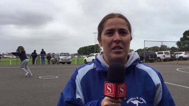 Warrnambool Standard Russells Creek coach Thalia Robertson