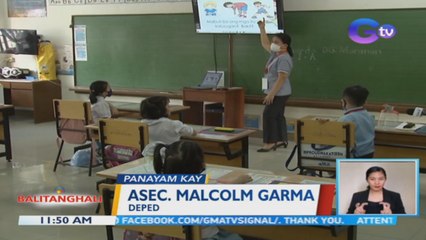 Panayam kay DepEd Asec. Malcolm Garma (March 24, 2022) | BT