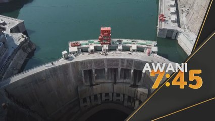 Stesen tenaga hidro dengan set penjana hidro terbesar mula beroperasi