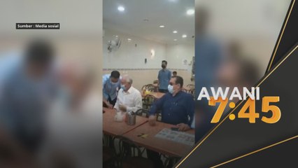 Langgar SOP | Pengurus restoran, Najib Razak dikompaun