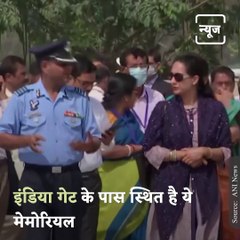 Padma Awardees Visit National War Memorial