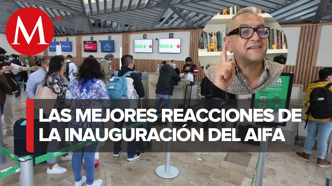 ¿Cómo reaccionó el sector opositor a la inauguración del AIFA? | ¡Déjense Ahí!