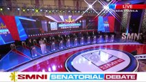 SMNI Senatorial Debate 2022 | Round 2: Campaign Finance and Political Ads