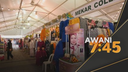 Bazar Aidilfitri | Peniaga harap kerjasama pengunjung patuh SOP
