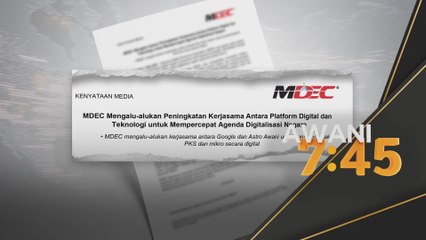 Tải video: JIWA SME | MDEC sambut baik kerjasama Google-Astro AWANI