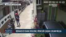Siang Bolong, Pelaku Mencuri Logam Mulai di Rumah Korban