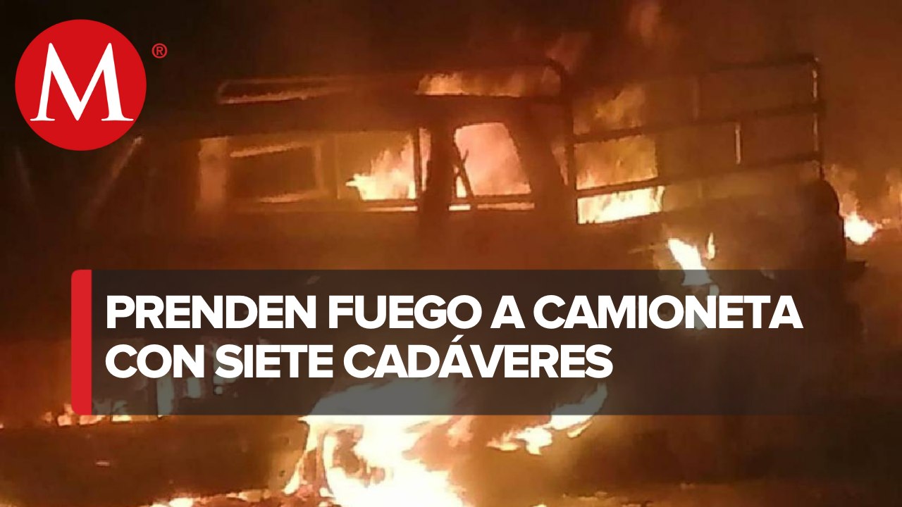 Fueron localizados siete cuerpos calcinados en Celaya, Guanajuato