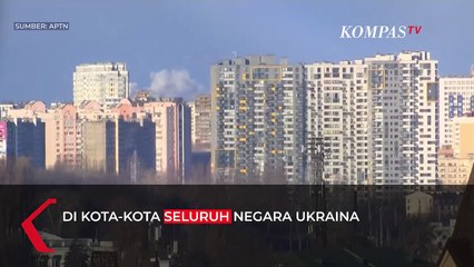 Zelensky Sebut Suara Sirene Serangan Udara Sudah Biasa di Kota-Kota di Ukraina