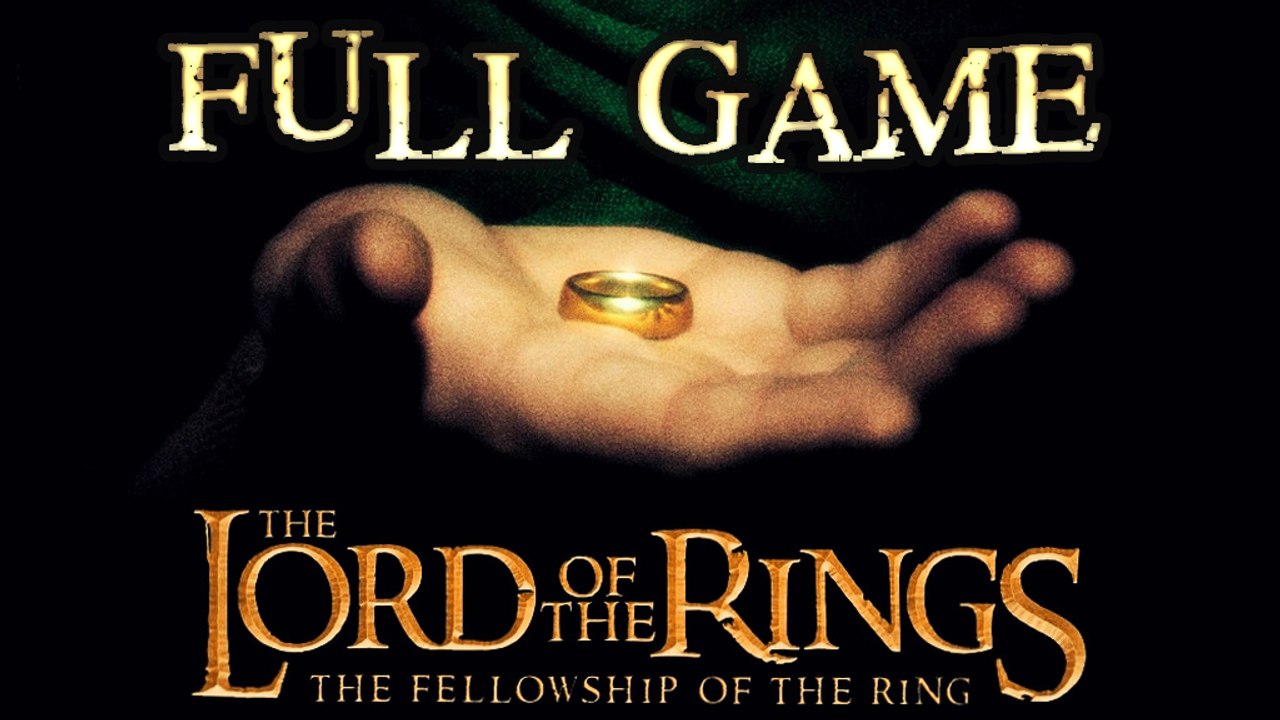 Lord of the Rings: The Fellowship of the Ring FULL GAME Longplay (PS2, PC)