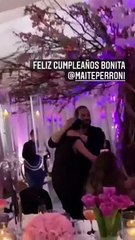 ANDRÉS TOVAR LE FESTEJO A LO GRANDE EL CUMPLE DE SU NOVIA MAITE PERRONI